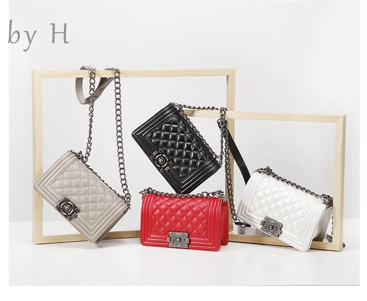 

by H genuine leather hot sale caviar bag boyfriend style cool girl mama mini bag luxury designer classical quilted bag stachels