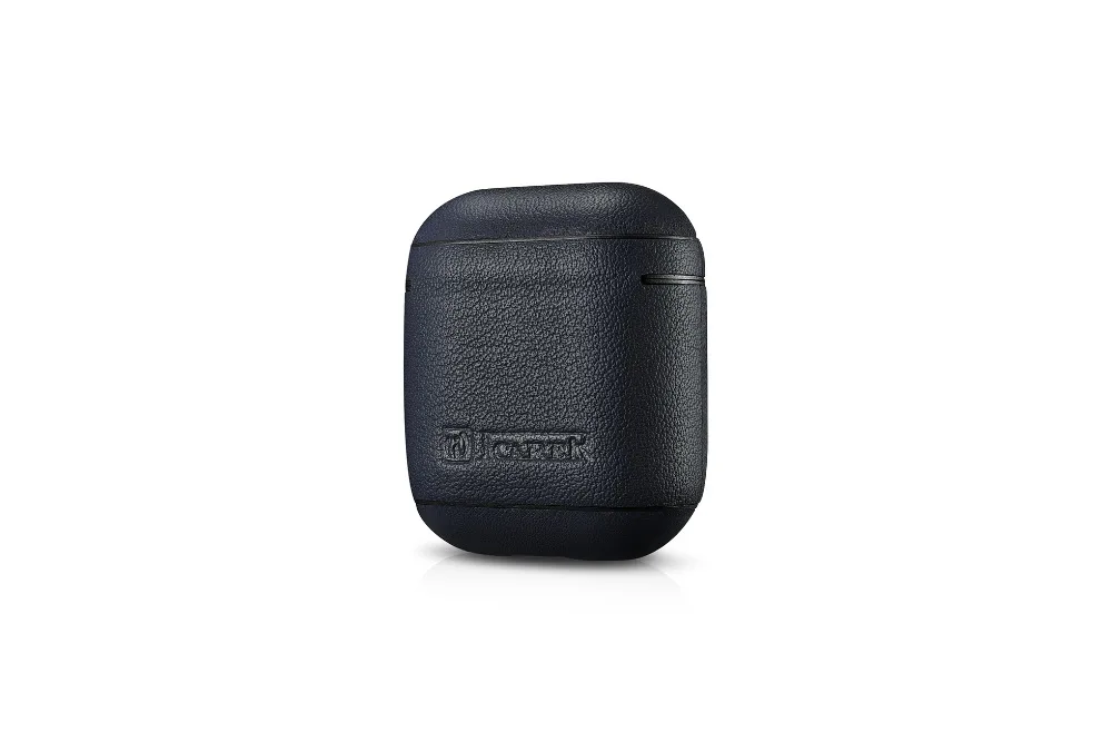 Icarer бренд для AirPods чехол наппа из натуральной кожи кожухи головных телефонов для AirPods Bluetooth защитный чехол для наушников