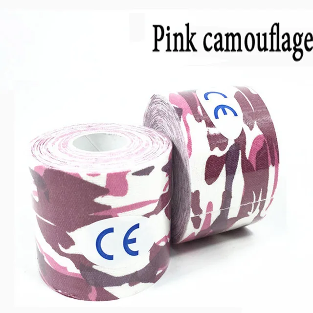 11 color Elastic Tape Muscle Bandage Athletic Recovery Kneepad Sports Safety Pain Relief Knee Pads Support Gym Fitness Bandage gray