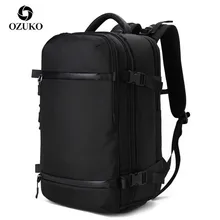 OZUKO Multifunctional Men Backpack travel pack Bag Male Luggage Backpack USB Large Capacity Waterproof laptop backpack Women NEW