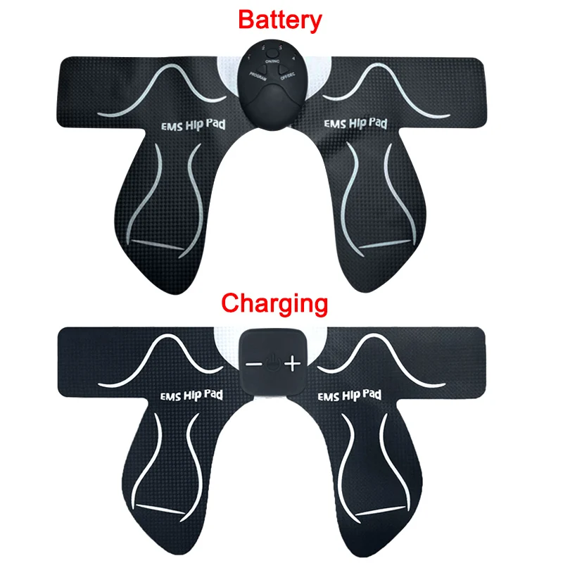 Тренажер для талии на бедрах ягодицы стимуляция мышц батарея/перезаряжаемый Массажер для приподнятия попа