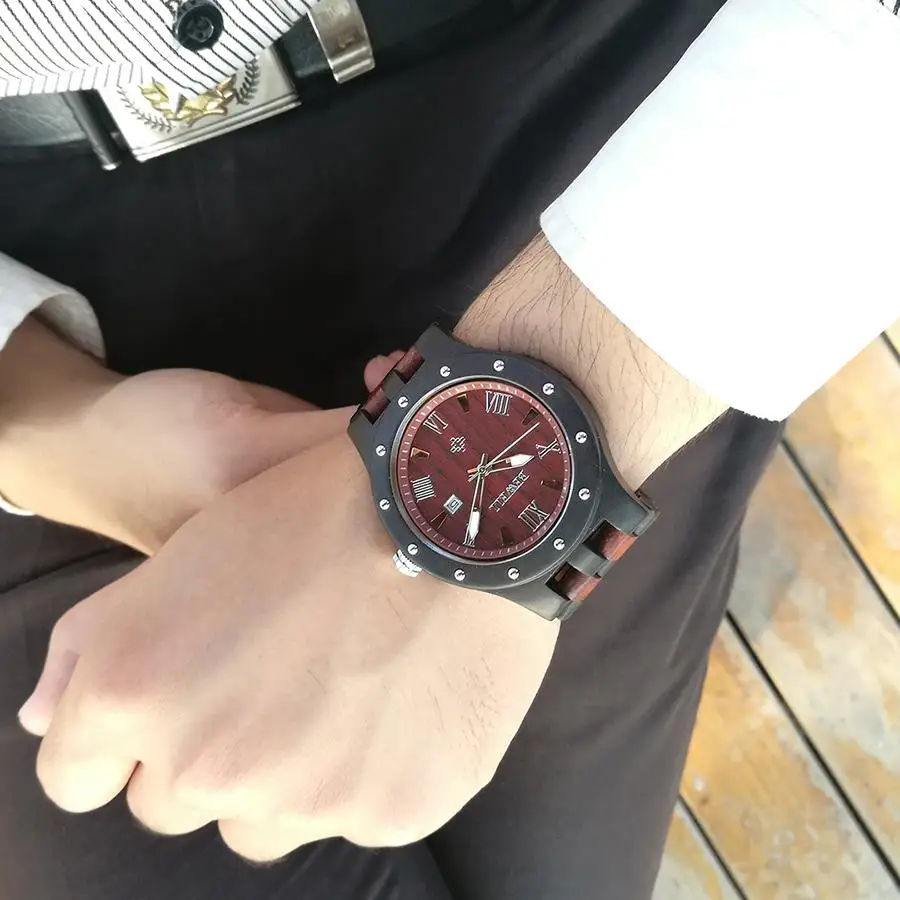 wooden watch