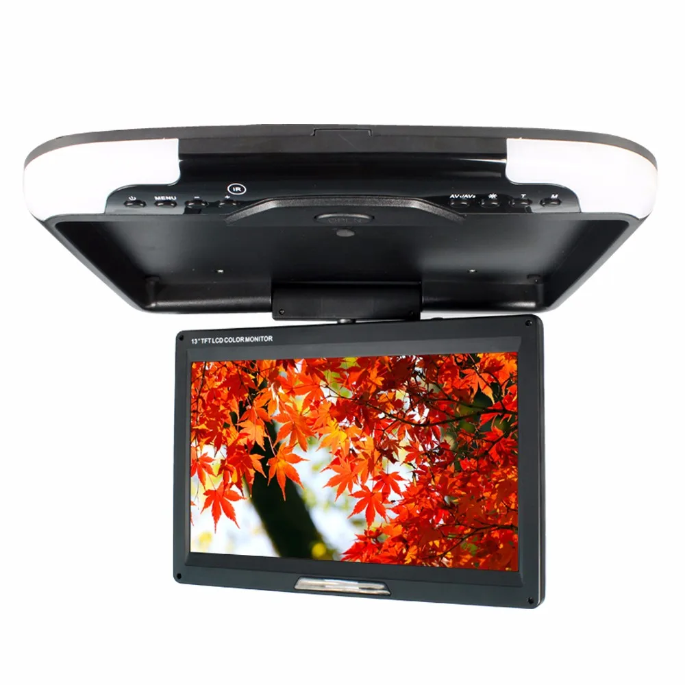 SOPHY 1" Автомобильный светодиодный монитор на крыше с двумя видеовходами для автомобильного автобуса/светодиодный цифровой экран панели/12 В