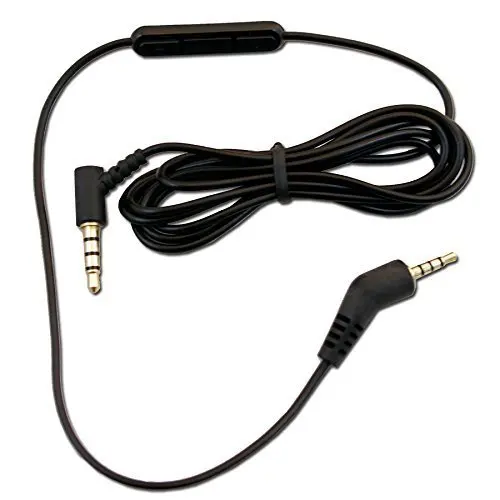 Вспомогательный кабель, аудио кабель для BOSE QC3, гарнитура, управление аудио частотой, соединение обоих 3,5 мм головок, AUX кабель