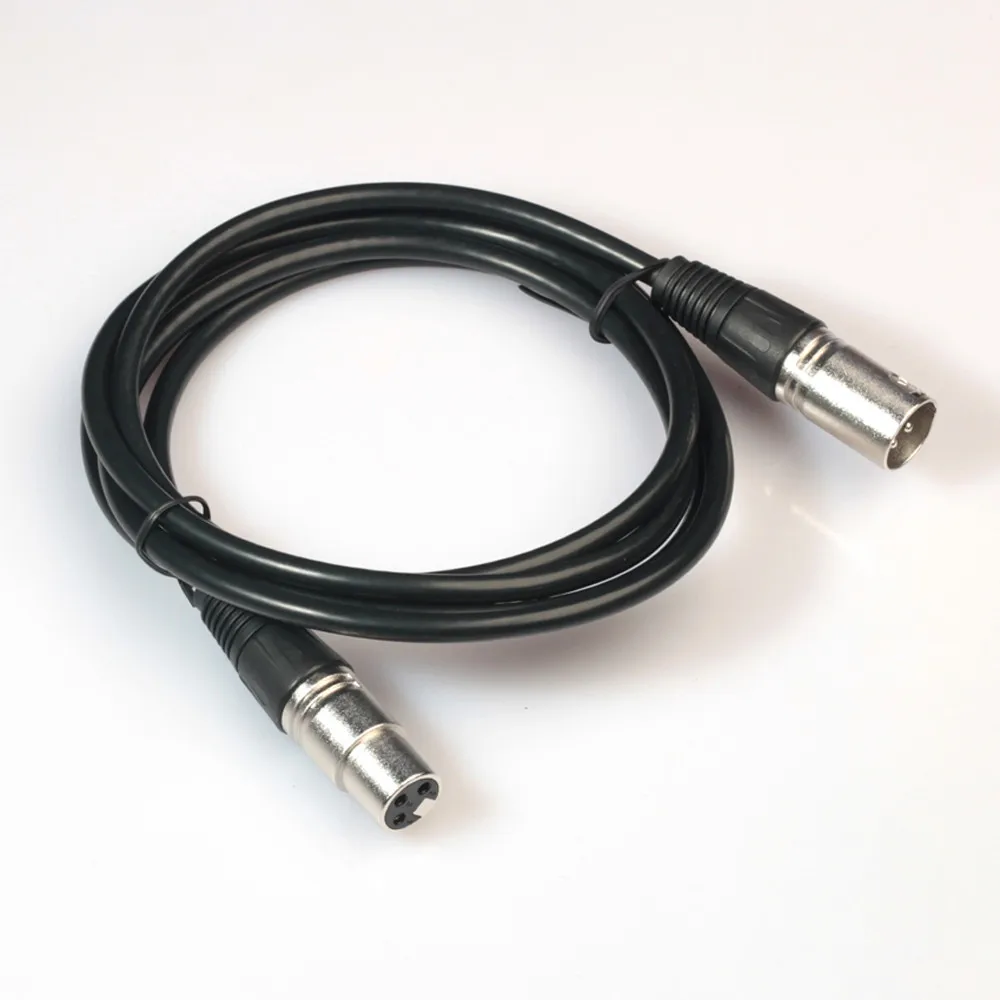 1M 3 Pin XLR Microphone Cable Male To Female Balanced Patch Lead Mic