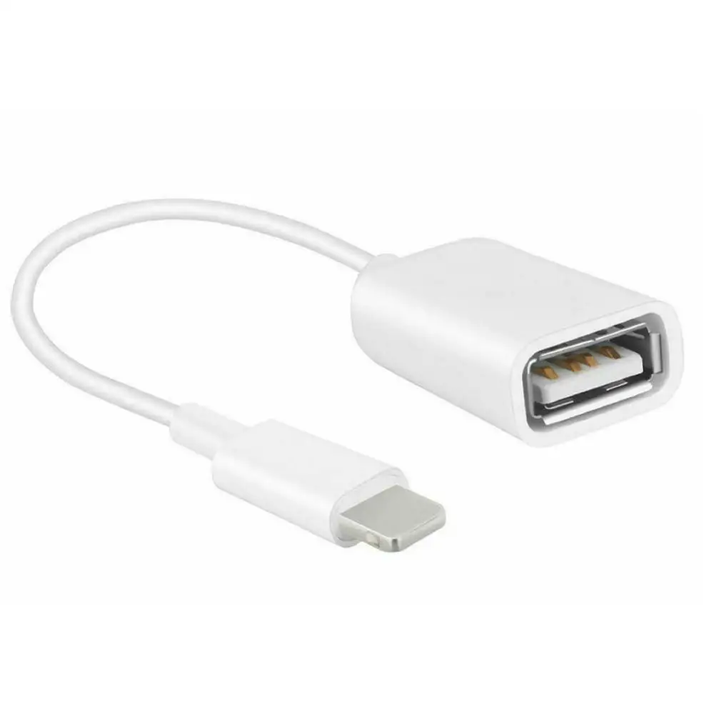 

for OTG Lightning to USB Camera Connector Adapter Cable For iPhone 6/7 Used in all Apple systems