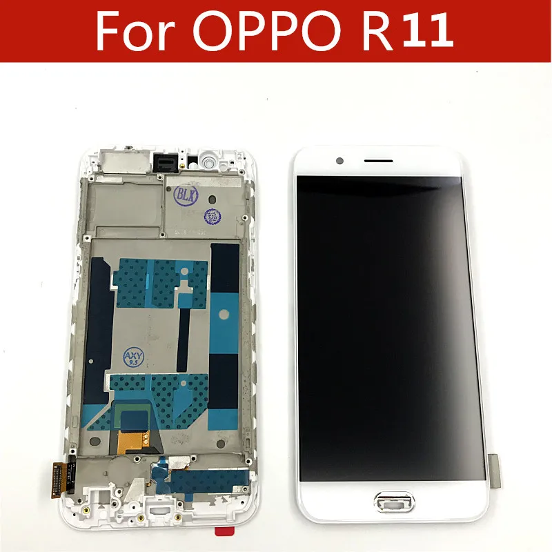 

LCD Screen Replacement For Oppo R11 100% Tested LCD Display Touch Screen Assembly AAA Quality 5.5 inch Black White