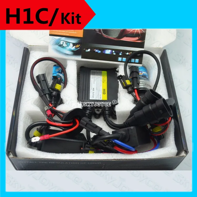 

1 SET H1C hid xenon kit AC hid kit Short Tube 35W 12V xenon white H1C 4300K-10000K H1C xenon hid kit H1C hid conversion kit