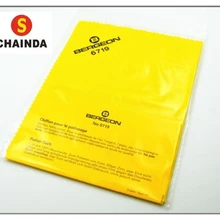 1 шт. Bergeon 6719 пропитанный Чистый хлопок полировальная ткань золото серебро