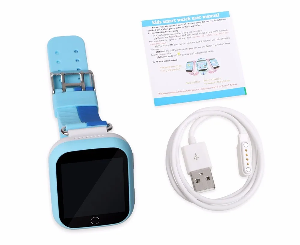 GPS Smart Watch Q750 GPS Tracker With Wifi 1.54inch Touch Screen SOS Call 6 Location Ways Tracker For Kid Safe Anti-Lost Monitor gps location tracker