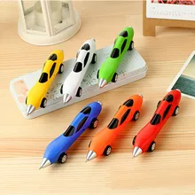 500 шт 6 цветов Новинка классические машинки шариковые ручки Детские офисные и школьные принадлежности Подарки для встречи рекламная ручка