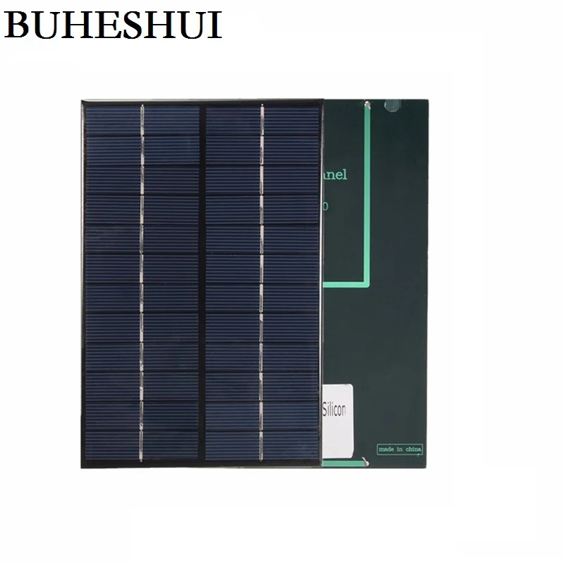 

BUHESHUI 4.2W 12V Solar Cell Solar Module Polycrystalline Solar Panel DIY Solar System 200*130*3MM High Quality FreeShipping