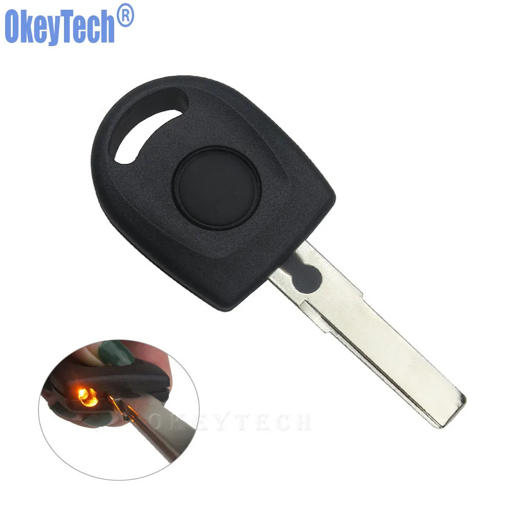 OkeyTech ключ транспондер ID48 чип для VW Polo Golf SEAT Ibiza Leon SKODA Octavia светильник кой и