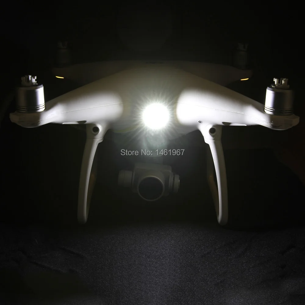 dji phantom 4 headlights spotlights super bright mini small round
