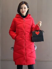 high quality Fashion Long Winter Jacket Women Slim Female Coat Thicken Parka Cotton Plus size Clothing Hooded Outerwear