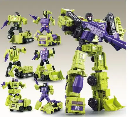 

Transformation weijiang oversize Devastator figure toy