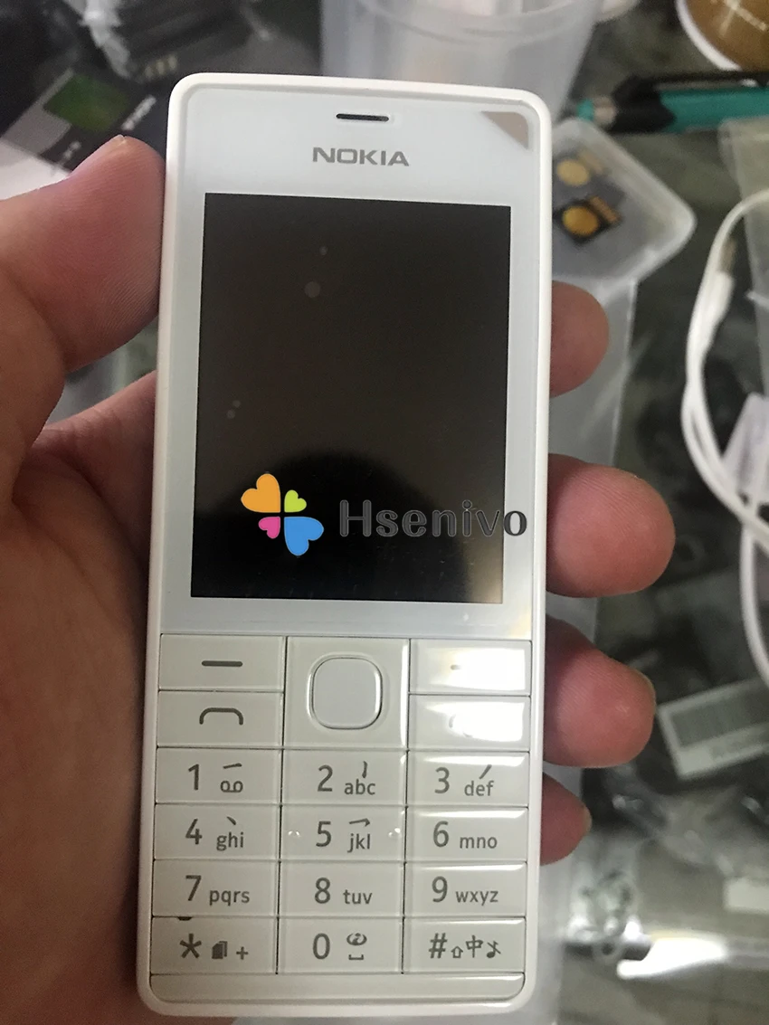 515 оригинальная разблокированная Nokia 515 с одной двойной sim-картой 2,4 дюйма 5Мп камера 1200 мАч одноядерный мобильный телефон