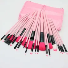 24pcs Makeup Brushes Set Professional Cosmetic Powder Brush Kit with Bag Face Lip Eyes Makeup Tool