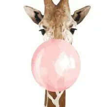 3508 Bubble Gum жираф-краска по комплекты номеров для взрослых DIY