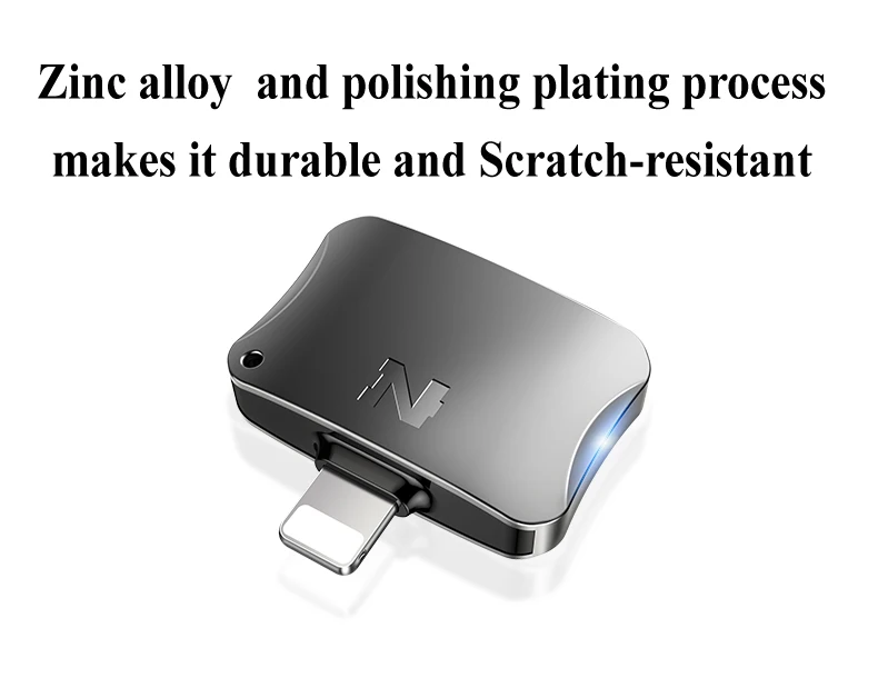 Nohon Adapter For Lightning to For Dual Lightning or For Lightning to For Lightning + 3.5mm Audio  Details  (10)