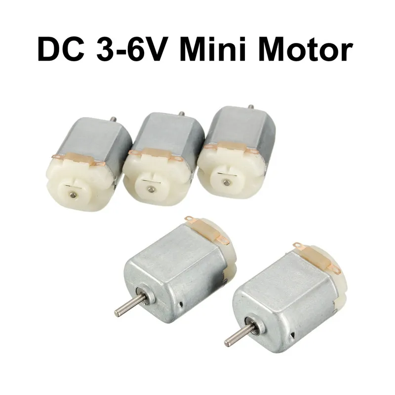 

DIY Brand 5 pcs DC 3V Mini Motor for Remote Control Toy Car Robot Best Price