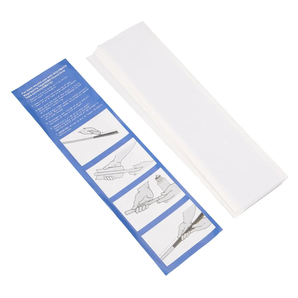

13Pcs Double Sided Club Tape Strips Strong Adhesiveness For Golf Grip Set