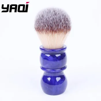 

24MM Yaqi Bluish Violet Synthetic Hair Shaving Brushes With Bigger Glue Bump