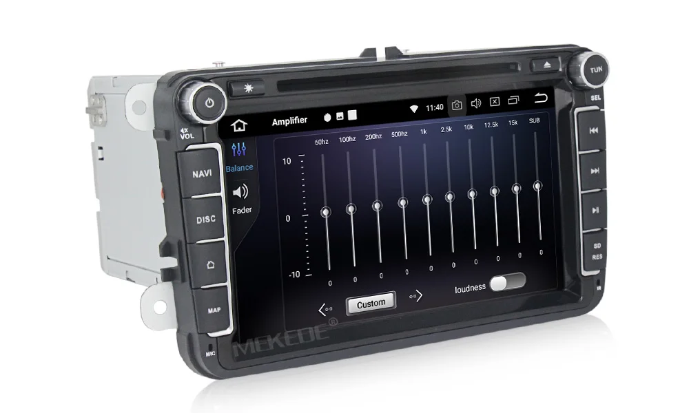 Clearance 1024X600 px5 8" Android 8.0 Octa core 4G RAM Car DVD GPS Radio DVR DAB+ DVD For VW Passat Golf Tiguan Eos Jetta Seat free canbus 17