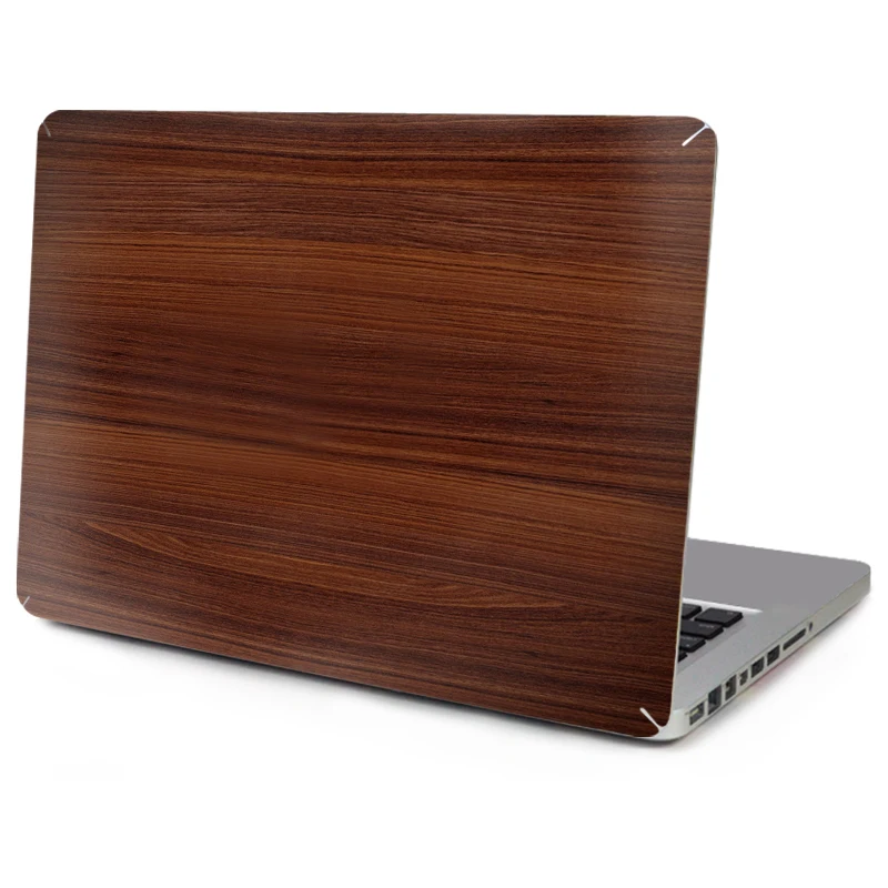 GOOYIYO-наклейка для ноутбука DIY персональная деревянная зернистая Кожа Верхняя Виниловая наклейка для Macbook Air retina Pro 13 15 11 Touch Bar