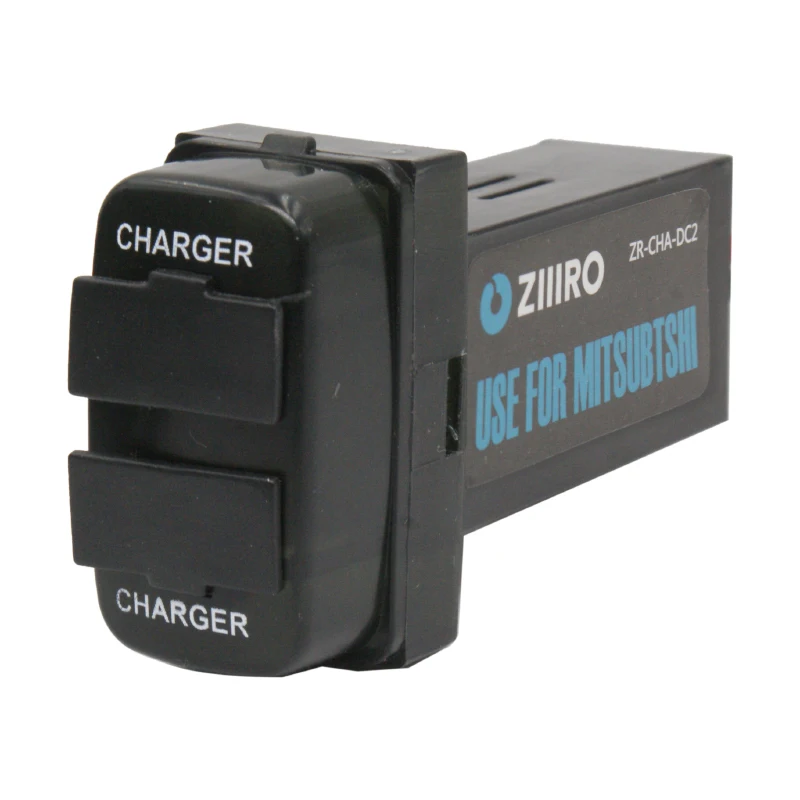 

Auto 12v Dual 2.1A Port USB with Audio MP3 Fast Charging Car Charger adaptor For MITSUBISHI Lancer Outlander ASX Pajero Sport