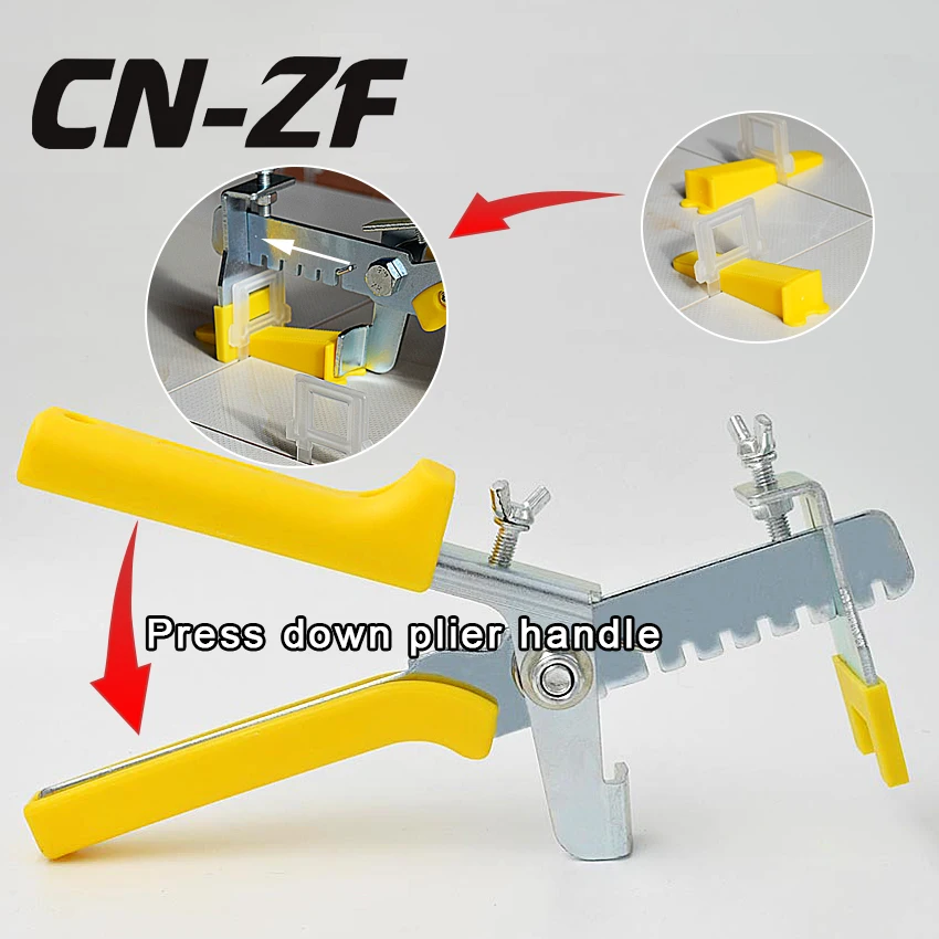 CN-ZF, 1 шт., плоскогубцы для стен, плоский зазор, пластиковые керамические аксессуары, рычаги для выравнивания пола, система выравнивания плитки, плоскогубцы, инструменты для плитки