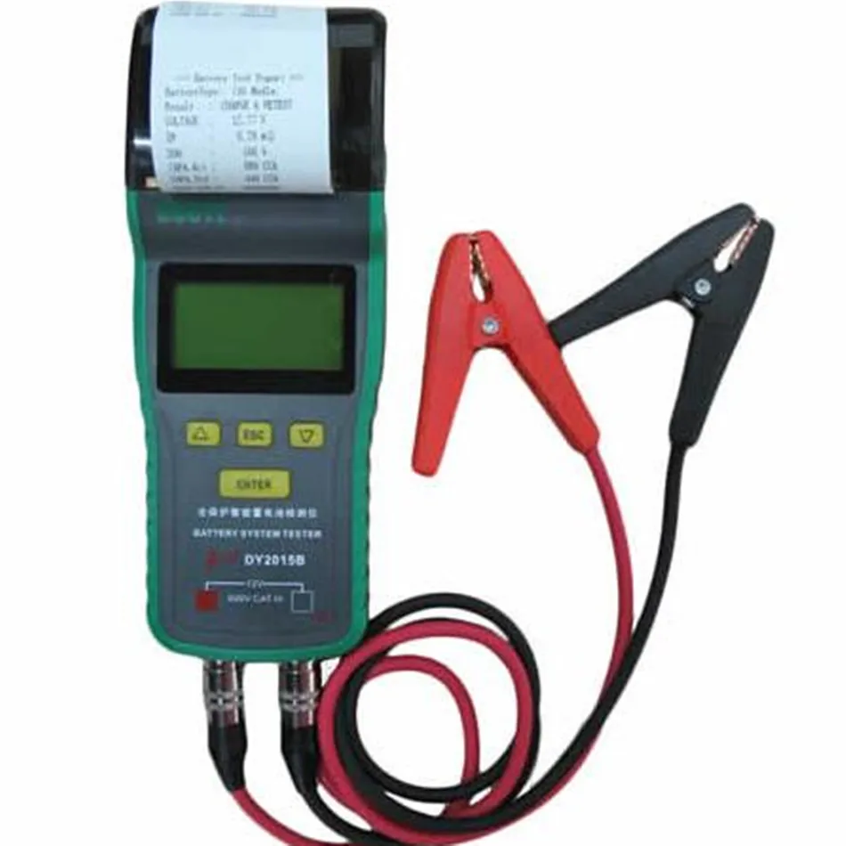 

DY2015B New Released With Printer Electric Vehicle Battery Tester Capacity 12V60A Battery Meter Discharge Fork