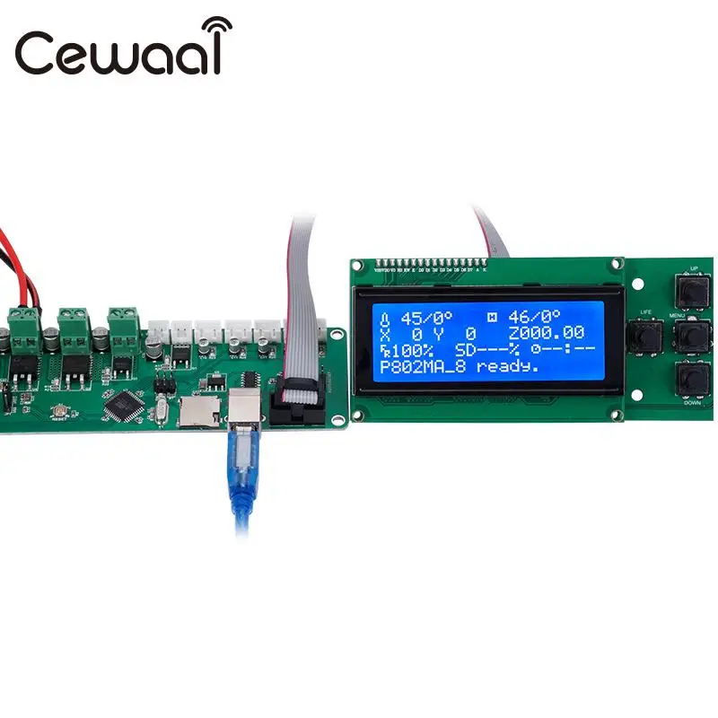 

3D Printing Motherboard LCD Display LCD Display Screen Office Exquisite 3d Modeling Durable
