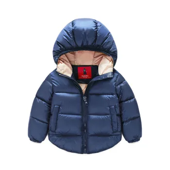 

2016 Hot sale new fashion baby Girls boys cotton down jacket autumn winter coat Teenage newborn christmas outwear kids clothing