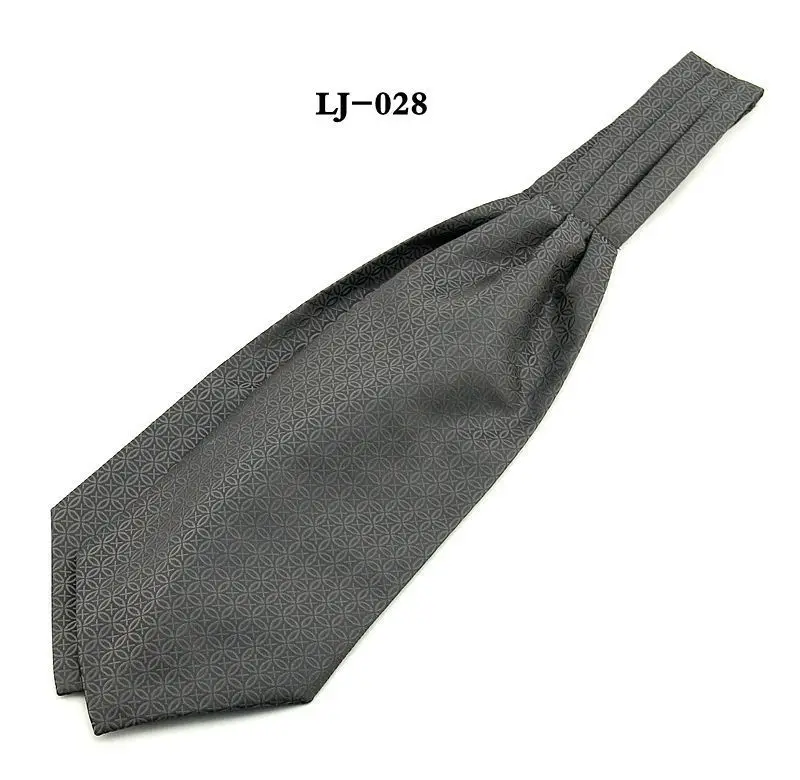 SHENNAIWEI Пейсли аскотский галстук-платок мужской Пейсли Галстук Жаккард самостоятельно галстук Свадьба Gravata - Цвет: LJ028