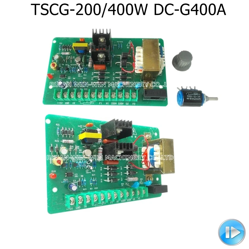 TSCG-200/400 Вт DC-G400A DC панель спидометра печатная плата используется на мешке делая