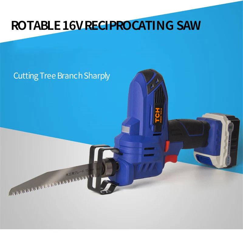 TCH Electric 16V Portable Charging Reciprocating Saw Electric Saber Saw for wood mutifunctional font b power