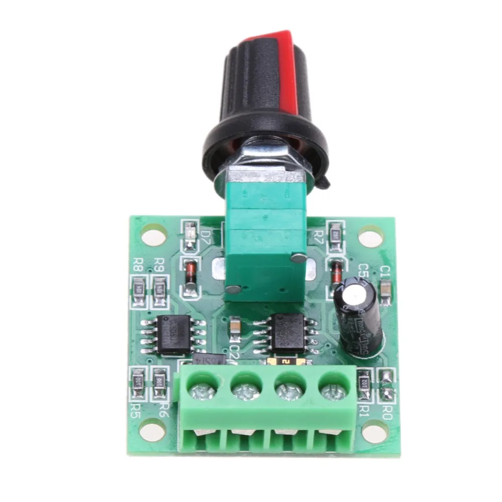 New DC 1.8V 3V 5V 6V 12V 2A PWM Motor Speed Controller Low Voltage Motor Speed Controller PWM 0~ Adjustable Drive Module