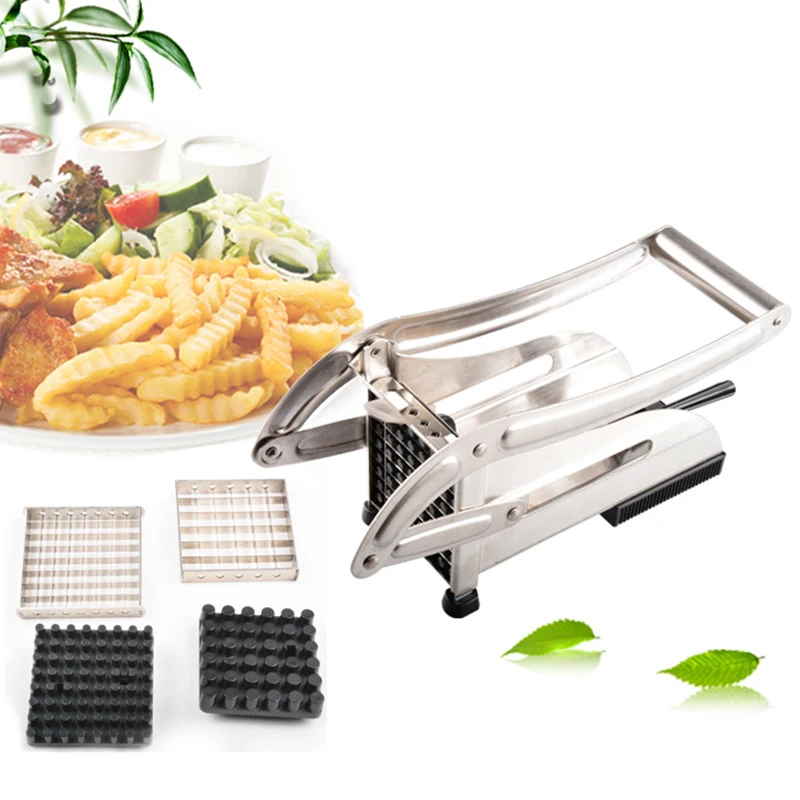 Potato Fries Cutter Machine French Fry Fruit Vegetable Tools Chips Splitters Kitchen Gadget Dining Accessories Supplies Products