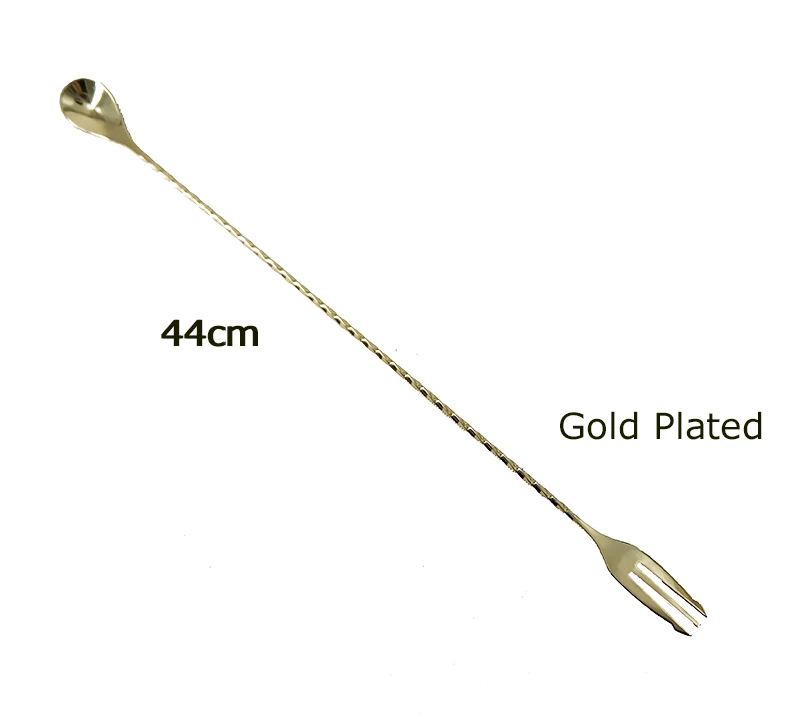 Ложка барная витая из нержавеющей стали 44 см (17 3 дюйма) 1 шт.|cocktail mixing spoon|bar spoonmixing