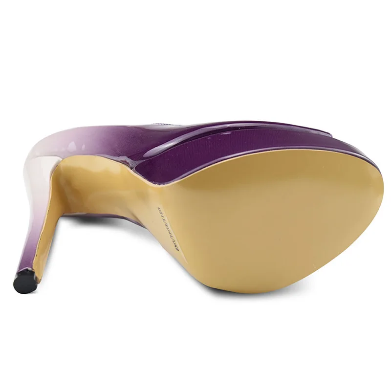 Fashion Women Pumps High Heels Shoes Woman 12cm Extreme Thin Heels Ladies Shoes Comfortable Platform Pumps Sapato Feminino