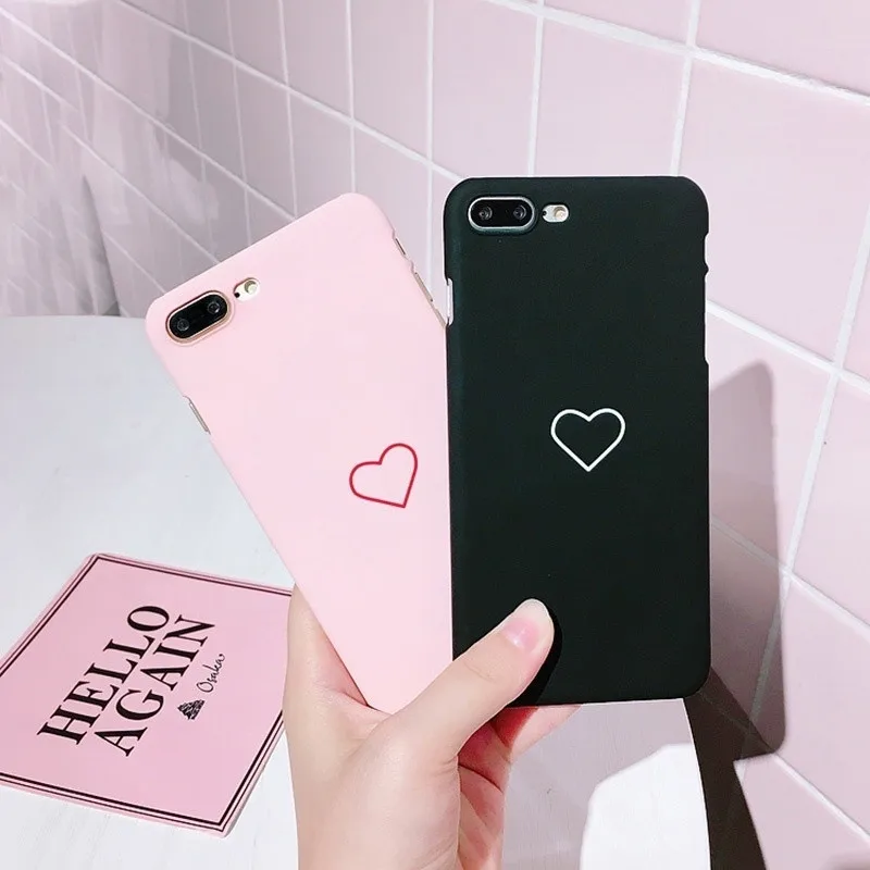 Модный Матовый Жесткий чехол для IPhone X XS 6 6S 8 Plus 7 милый защитный телефона |