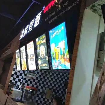 

5PCS 50X70CM HIGH BRIGHT SNAP FRAME LED MENU BOARDS,RESTURANT ALUMINUM FRAME LIGHT BOX SIGNS