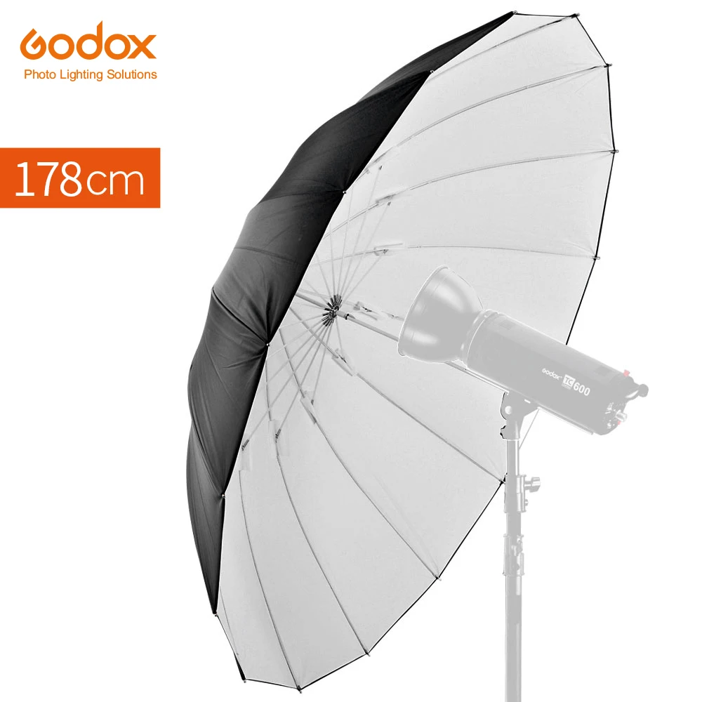Godox Studio Photogrphy 70 " / 178 см белый черный светоотражающий зонтичное освещение