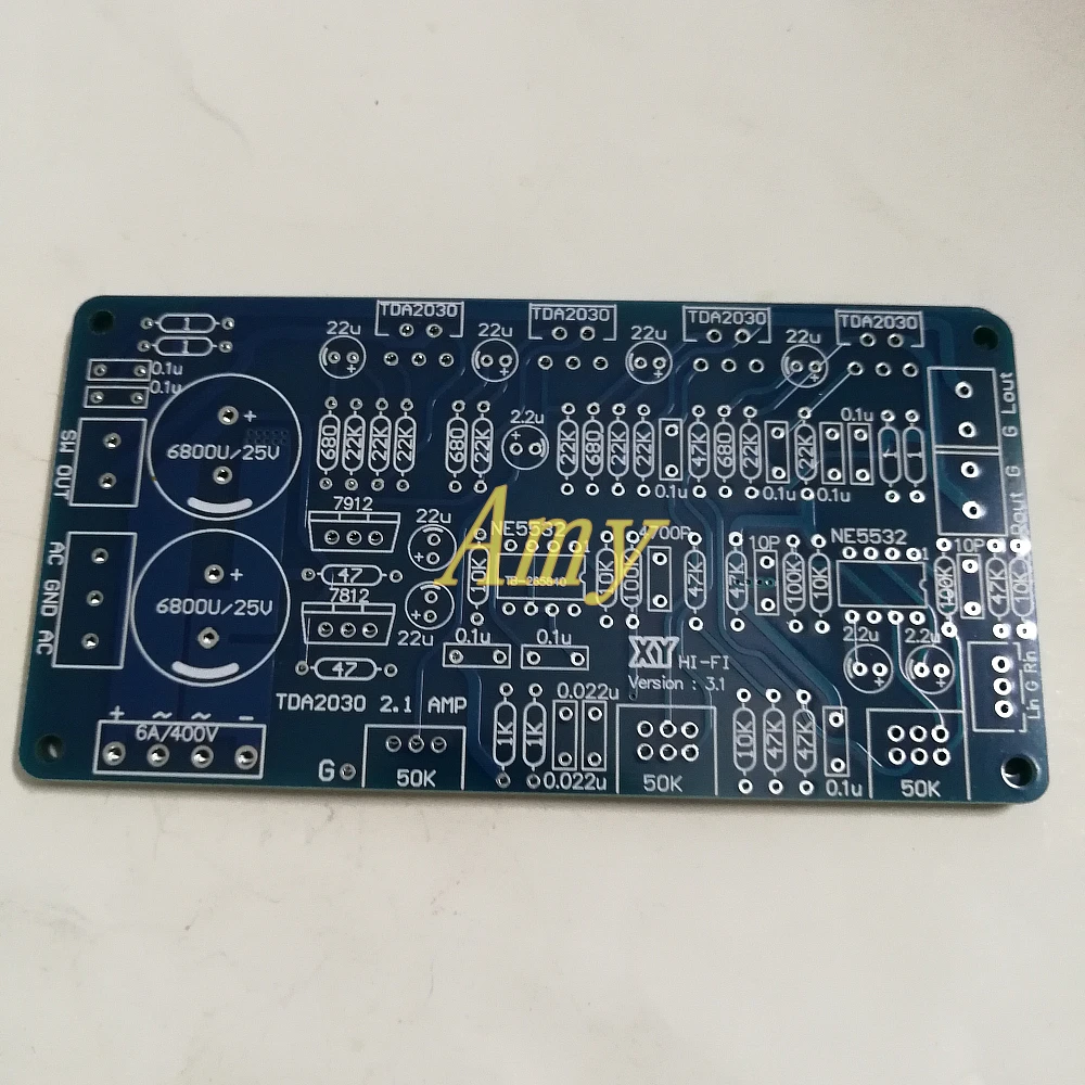 

5pcs/lot TDA2030A 2.1 super bass amplifier, empty PCB board, does not contain any components