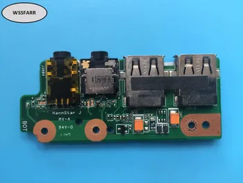 

Genuine original FOR ASUS N55S N55S N55SL N55SF IO BOARD USB AUDIO JACK BOARD