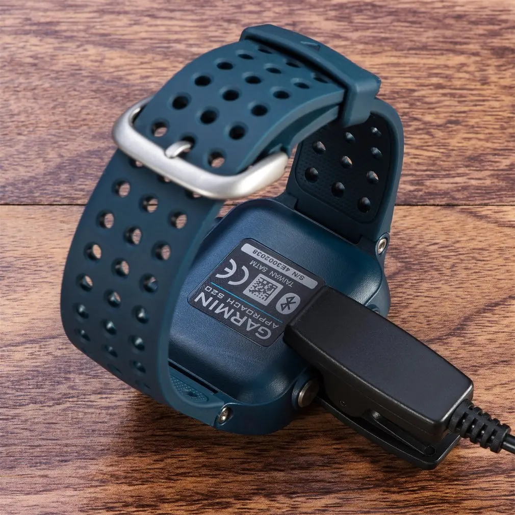 USB защелка-зарядное устройство колыбели док станция для Garmin Forerunner 235 230 630 735XT Смарт часы Голубой цвет пользователей