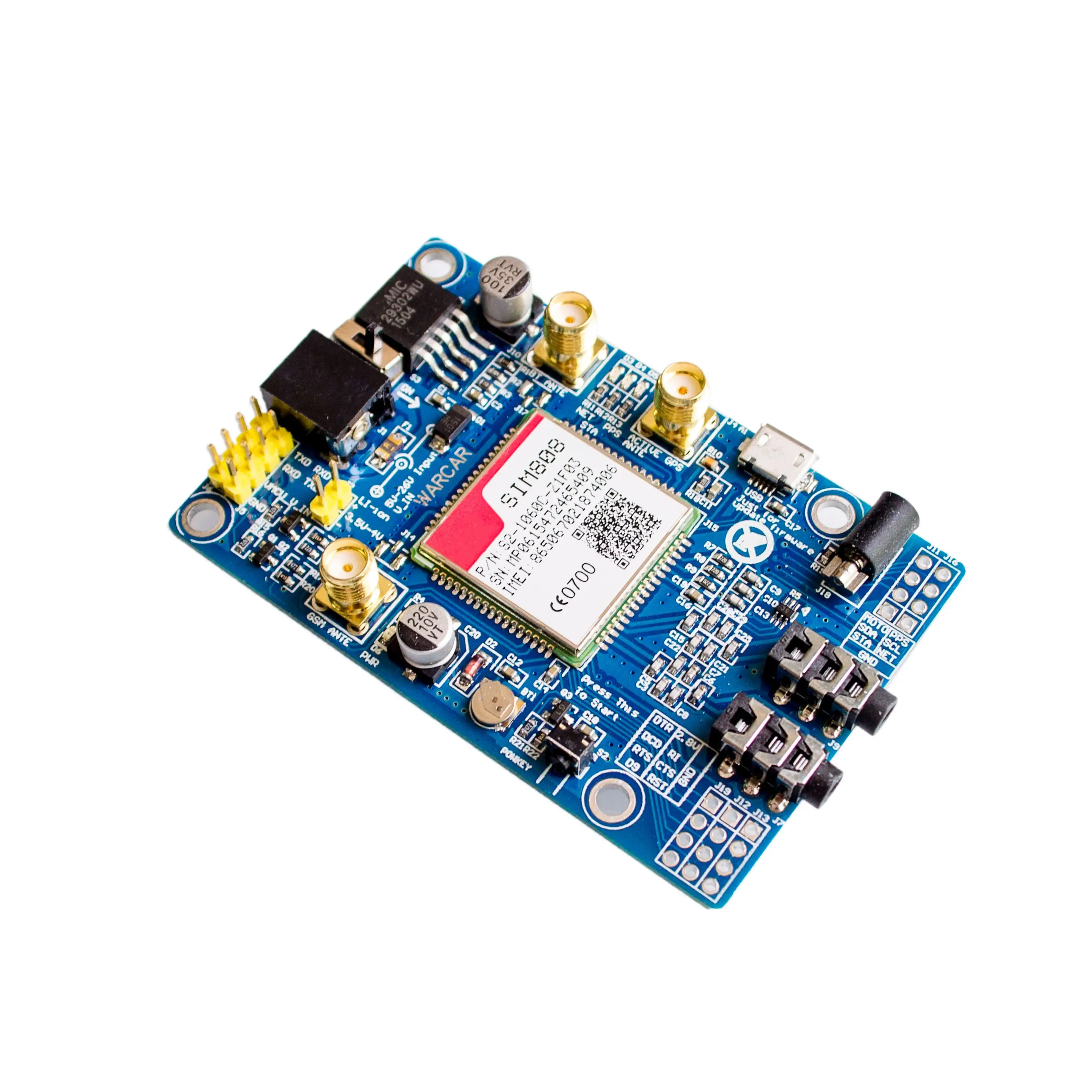 SIM808 вместо модуля SIM908 GSM GPRS GPS плата разработки IPX SMA с антенной доступный для Raspberry