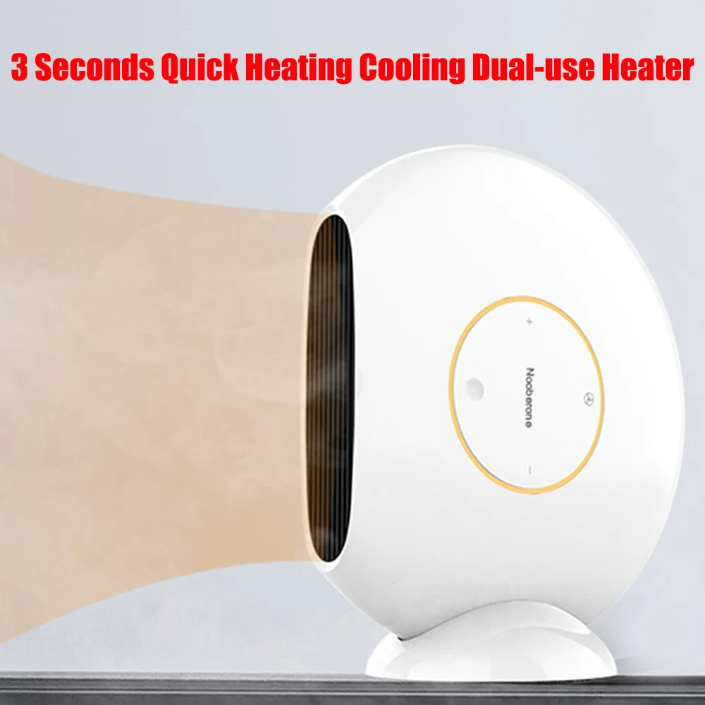 

Heater 1000W Mini Electric Heater Fan Quick Heating Cooling Energy-Saving Warmer Space Room Heater Automatic Overheat Protection
