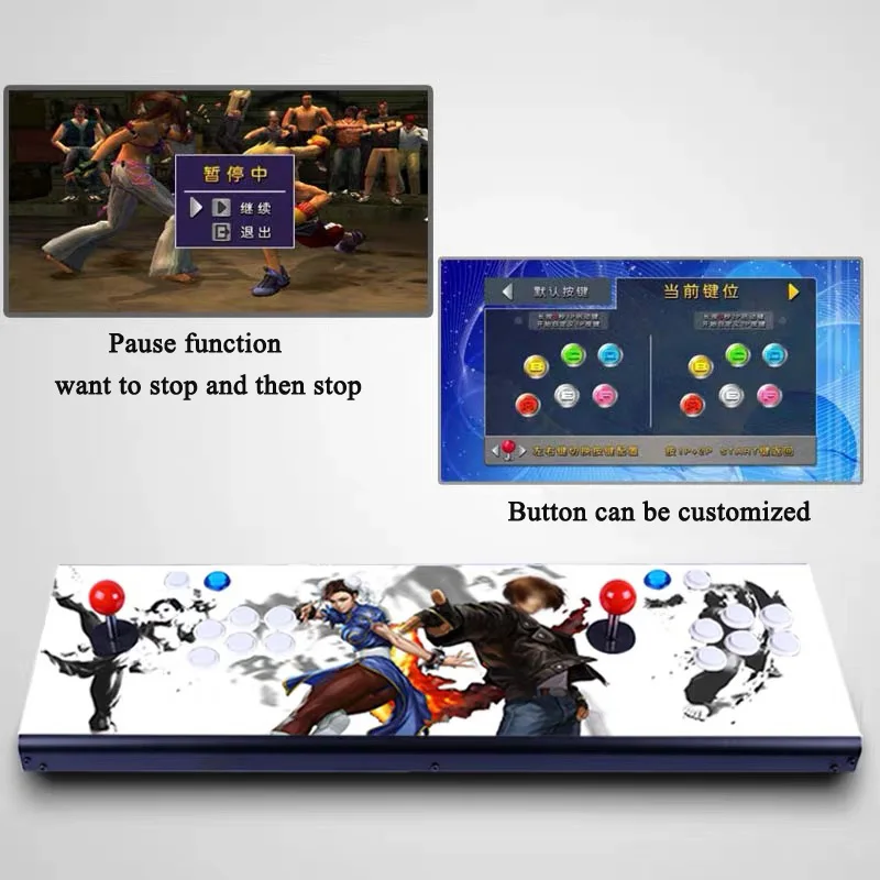 competetive price for 1500 games Pandora box 9 1-2players arcade game station game console for amusement